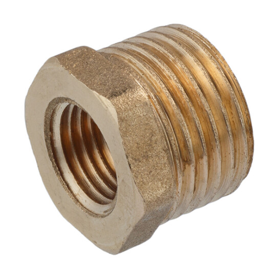 Футорки латунні Футорка посилена LexLine 1/2"х1/4" ЗВ латунна УК0703-В