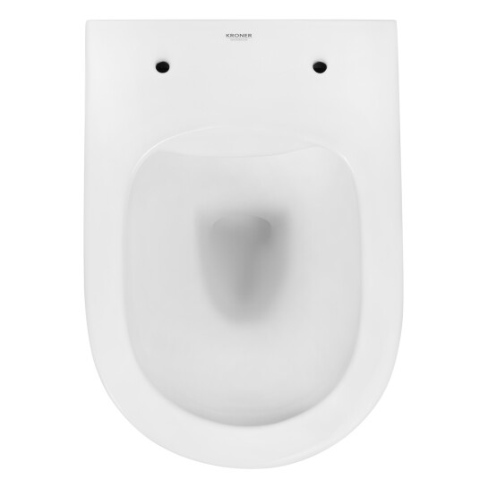 Додаткове фото - Комплект 4 в 1: Інсталяція GROHE Solido  3 в 1 3884966Q + Унітаз безобідковий Kroner Harz WHI523632 RIMLESS з сидінням Slim Duroplast / Soft-close / Quick relase KH523632WHIR (3884966KH523632)
