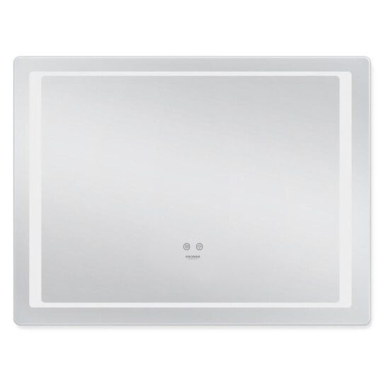 Додаткове фото - Дзеркало Kroner KRP Spiegel HR2 - 10070 з LED-підсвічуванням та антизапотіванням