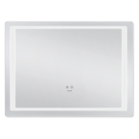 Додаткове фото - Дзеркало Kroner KRP Spiegel HR2 - 10070 з LED-підсвічуванням та антизапотіванням