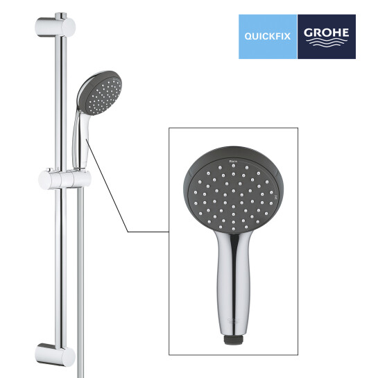 Додаткове фото - Душовий гарнітур Grohe QuickFix Vitalio Start 100 27948000