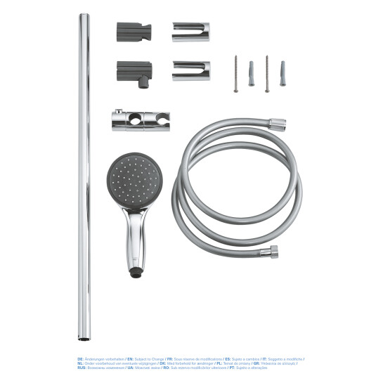 Додаткове фото - Душовий гарнітур Grohe QuickFix Vitalio Start 100 27948000
