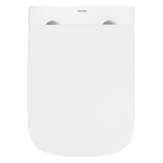 Додаткове фото - Комплект 4 в 1: Інсталяція Grohe Rapid SL 3 в 1 38772001 + Унітаз безободковий Kroner Eifel WHI483429 TORNADO з сидінням Slim Duroplast / Soft-close / Quick relase KE483429WHIT (38772001KE483429)
