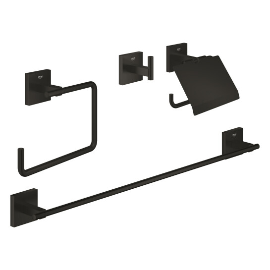 Набір аксесуарів Набір аксесуарів для ванної кімнати Grohe QuickFix Start Cube 4 в 1 411152430