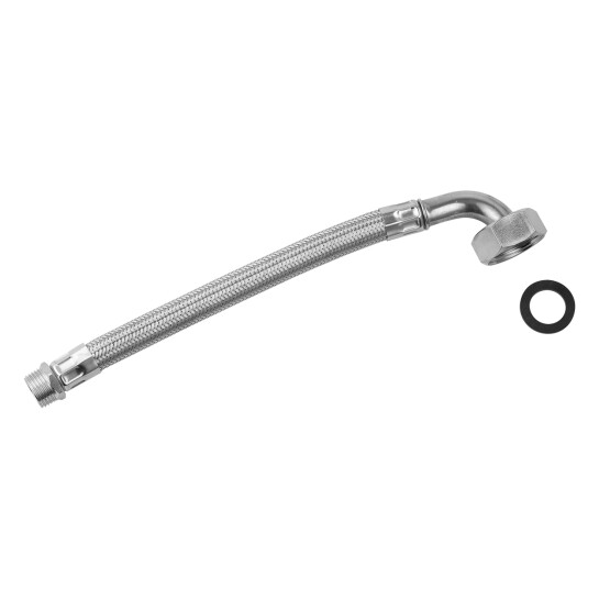 Головне фото - Шланг антивібраційний Forwater 27 см, кутовий, 1" ВЗ