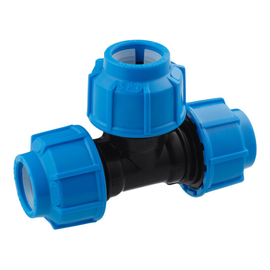 Головне фото - Трійник ПЕ SPT 25х25х25 мм
