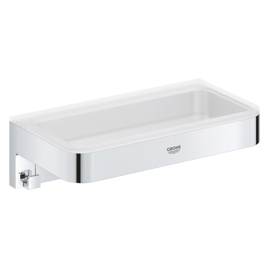 Полички для ванної кімнати Полиця для душу Grohe QuickFix Start Cube з гачками 41107000