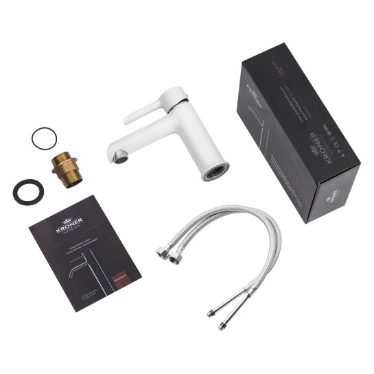 Додаткове фото - Змішувач для раковини Kroner KRP Essen - W010