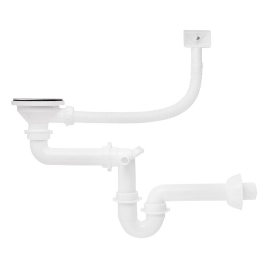 Сифони для кухонних мийок Сифон для кухонної мийки Kroner KRP Siphon - 010 3 1/2"х40 мм