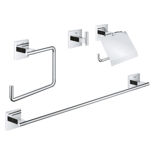 Набір аксесуарів Набір аксесуарів для ванної кімнати Grohe QuickFix Start Cube 3 в 1 41115000