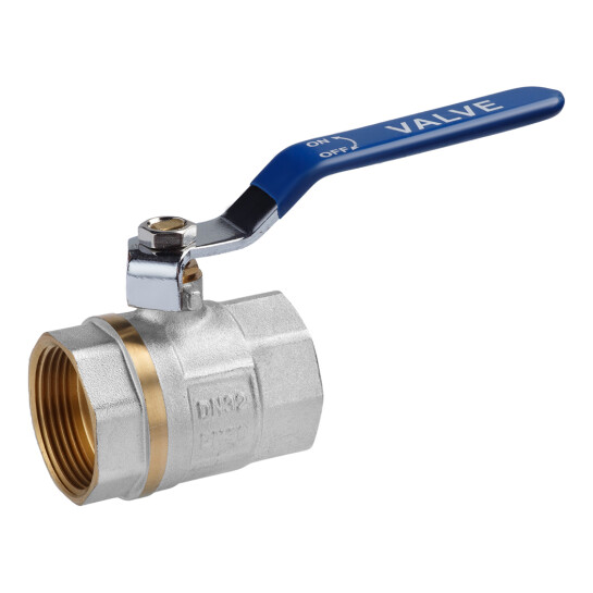 Крани кульові Кран кульовий Valves 1 1/4" ВВ PN30 синя ручка