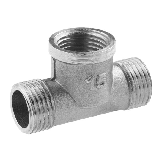 Головне фото - Трійник посилений LexLine 1/2" ЗВЗ нікельований НК0291-Вн