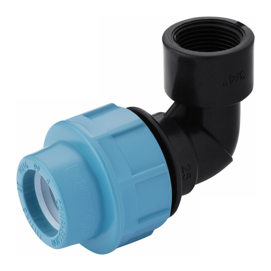Кутники ПЕ Коліно ПЕ Rozma 25х3/4" РВ