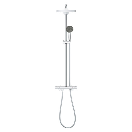 Додаткове фото - Душова система термостатична Grohe QuickFix Vitalio Start System 250 Cube 26697000