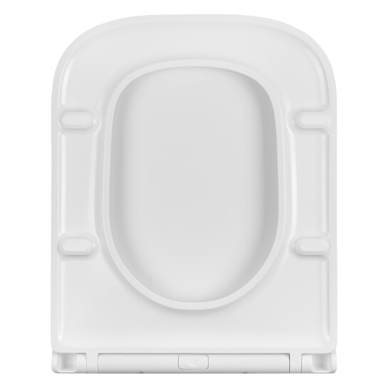 Додаткове фото - Сидіння для унітазу Kroner Eifel Slim 4234WHI