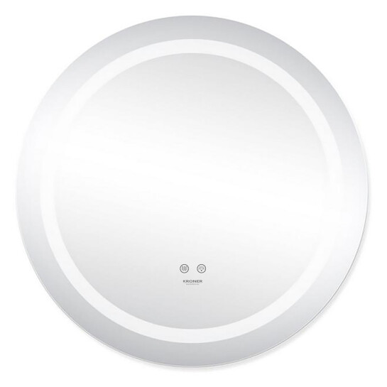 Додаткове фото - Дзеркало Kroner KRP Spiegel R2 - 6060 з LED-підсвічуванням та антизапотіванням