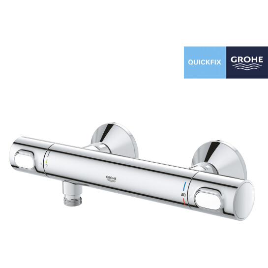 Додаткове фото - Змішувач термостатичний для душу Grohe QuickFix Precision Flow 34840000