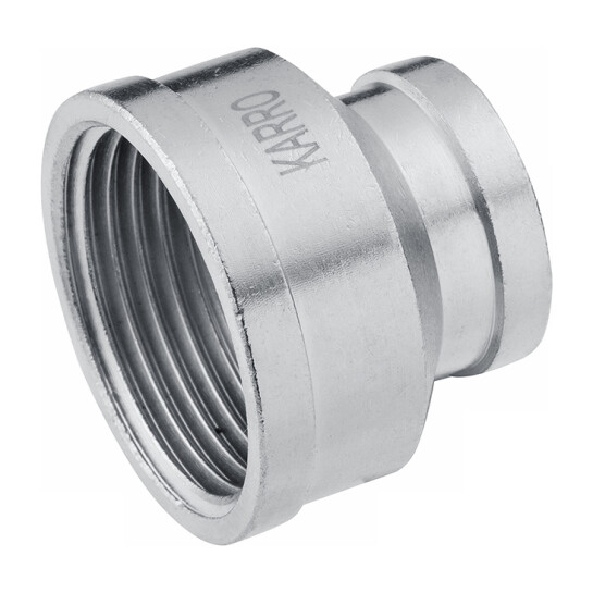 Муфти латунні Муфта перехідна Karro 1"х1/2" ВВ нікельована KR-3122