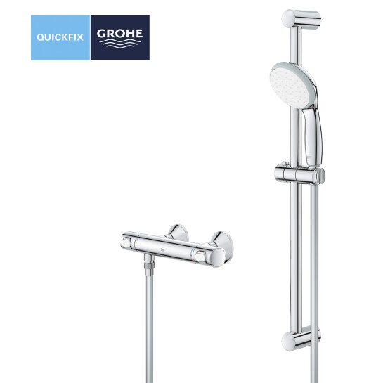 Додаткове фото - Змішувач термостатичний для душу Grohe QuickFix Precision Flow 34841000