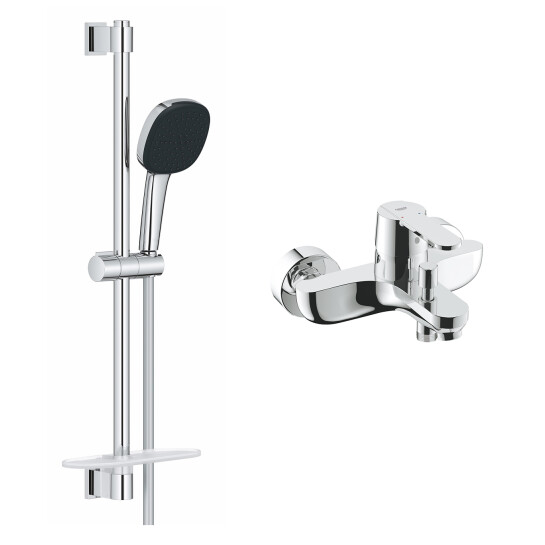 Головне фото - Змішувач для ванни Grohe QuickFix Get з душевою стійкою Vitalio Comfort 110 3288726929