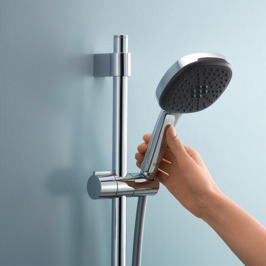 Додаткове фото - Змішувач для ванни Grohe QuickFix Get з душевою стійкою Vitalio Comfort 110 3288726929