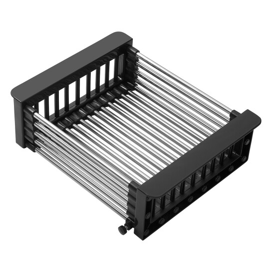 Додаткове фото - Кухонна мийка Kroner KRP Schwarze - 6050HM PVD (3.0/1.0 мм)