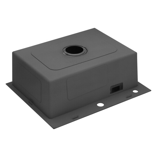Додаткове фото - Кухонна мийка Kroner KRP Schwarze - 6050HM PVD (3.0/1.0 мм)