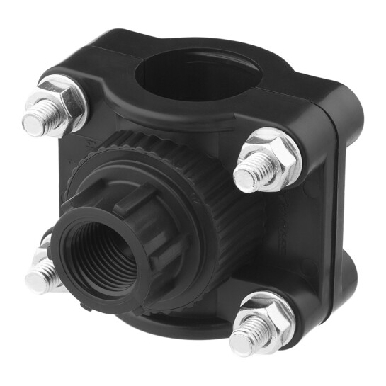 Додаткове фото - Сідлова врізка ПЕ SantehPlast 32х1/2"