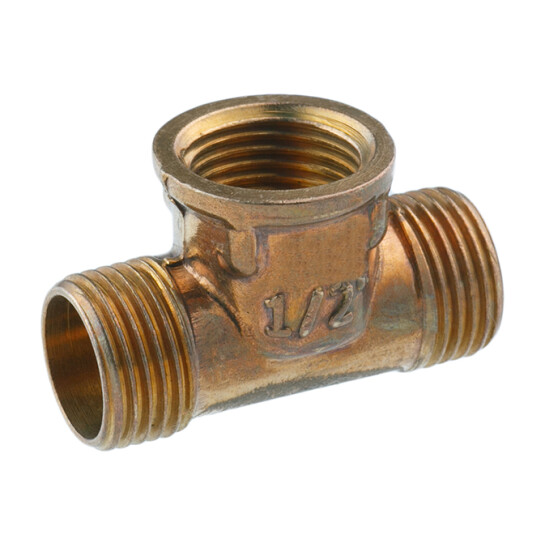Трійники латунні Трійник STA 1/2" ЗВЗ латунний