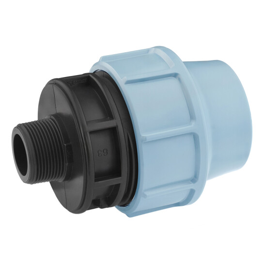 Додаткове фото - Муфта ПЕ SantehPlast 63x1 1/4" РЗ