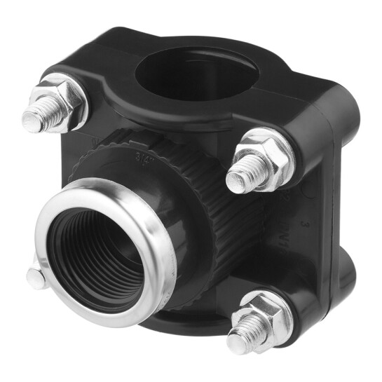 Додаткове фото - Сідлова врізка ПЕ SantehPlast 32х3/4"