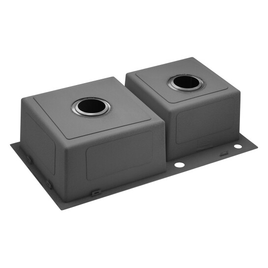 Додаткове фото - Кухонна мийка Kroner KRP Schwarze - 7843ZHM PVD (3.0/1.0 мм)