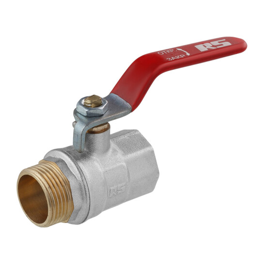 Крани кульові Кран кульовий STA 3/4" ВЗ PN30 ручка, нікельований