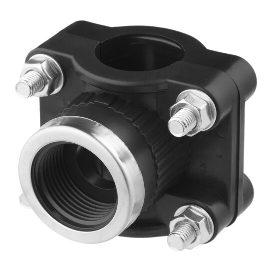 Додаткове фото - Сідлова врізка ПЕ SantehPlast 32х1"