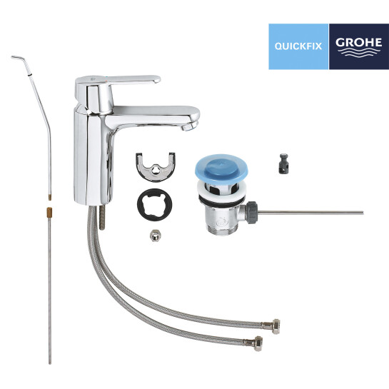 Додаткове фото - Набір змішувачів 3 в 1 для ванної кімнати Grohe QuickFix Get M-Size UA202701MQ