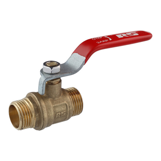 Крани кульові Кран кульовий STA 1/2" ЗЗ PN30 ручка, латунний