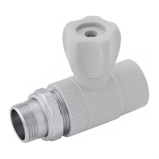 Крани ППР Кран радіаторний прямий PPR Rozma 25х3/4"