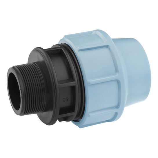 Додаткове фото - Муфта ПЕ SantehPlast 63x2" РЗ