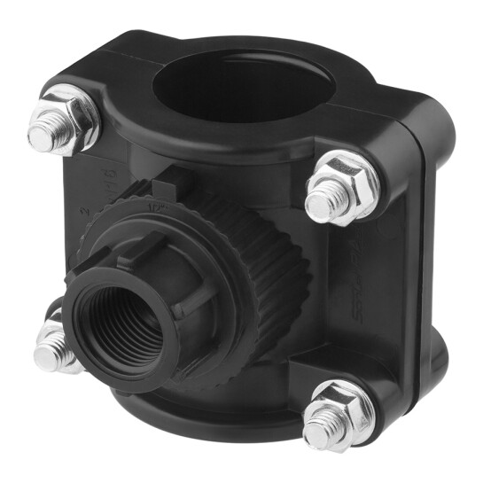 Додаткове фото - Сідлова врізка ПЕ SantehPlast 40х1/2"