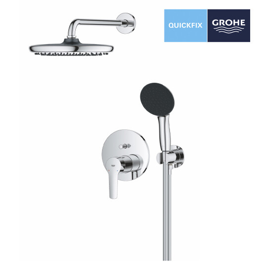 Додаткове фото - Душова система прихованого монтажу Grohe QuickFix Start 25292000 
