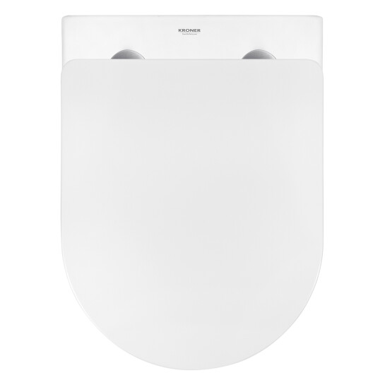Додаткове фото - Комплект 4 в 1: Інсталяція Grohe Rapid SL 3 в 1 38772001 + Унітаз безободковий Kroner Harz WHI483632 TORNADO з сидінням Slim Duroplast / Soft-close / Quick relase KH483632WHIT (38772001KH483632)