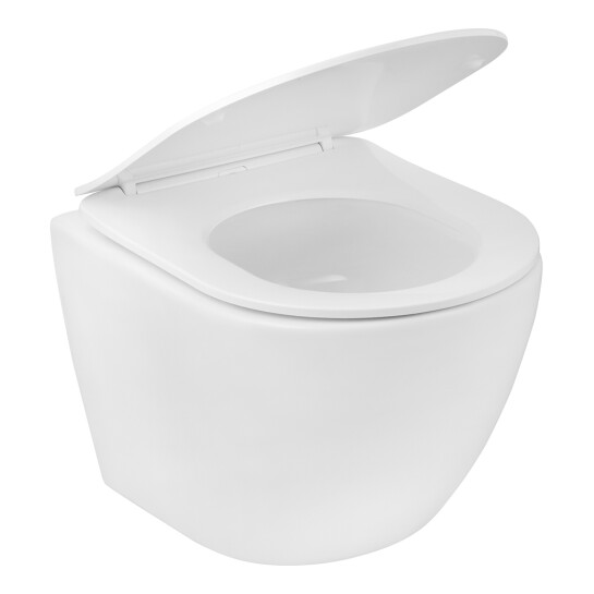 Додаткове фото - Комплект 4 в 1: Інсталяція Grohe Rapid SL 3 в 1 38772001 + Унітаз безободковий Kroner Harz WHI483632 TORNADO з сидінням Slim Duroplast / Soft-close / Quick relase KH483632WHIT (38772001KH483632)