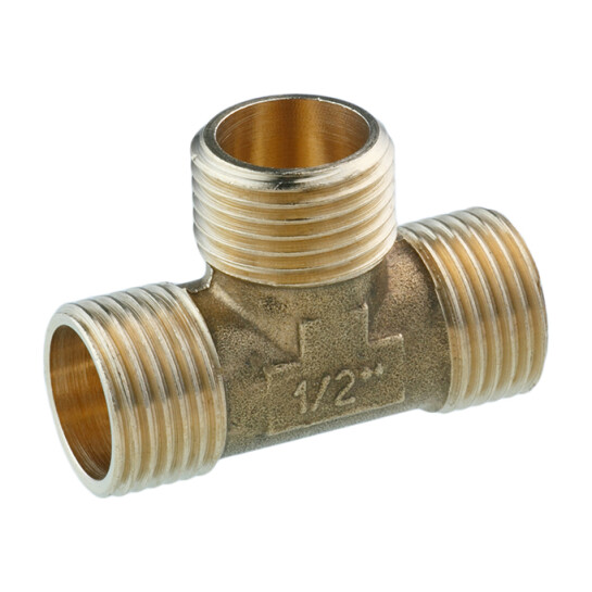 Трійники латунні Трійник STA 1/2" ЗЗЗ латунний