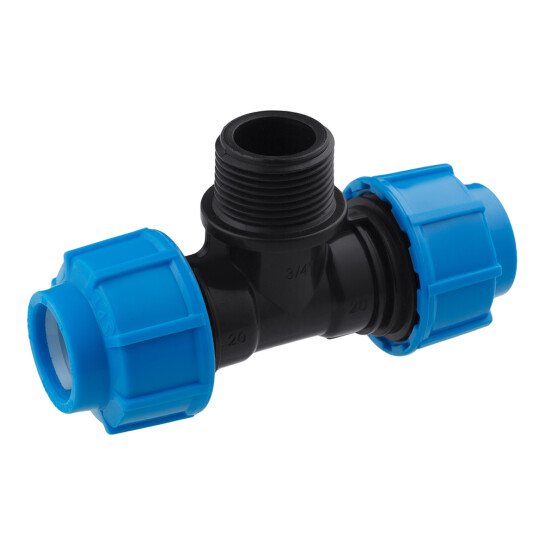 Головне фото - Трійник ПЕ SPT 20х3/4"х20 РЗ