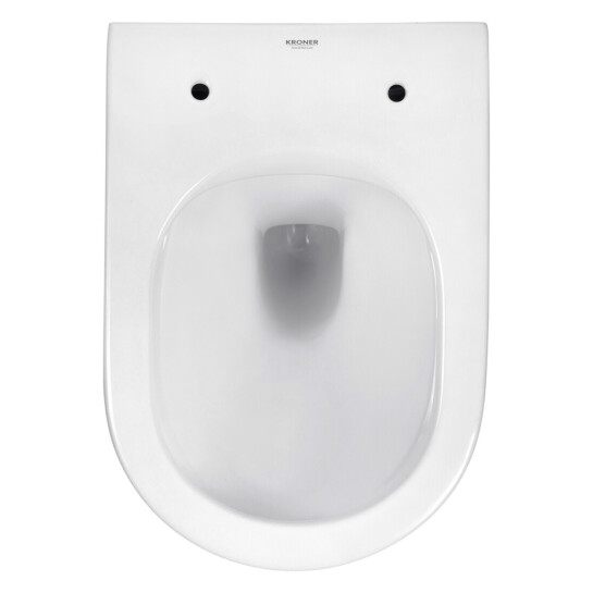 Додаткове фото - Комплект 4 в 1: Інсталяція Grohe Solido 2 в 1 38971000 + Панель змиву для унітаза Even Black 38966KV0 + Унітаз підвісний безобідковий Kroner Armada WHI513636 RIMLESS з сидінням Slim Duroplast / Soft-close / Quick relase KA513636WHIR (38971966KV0KA51R)