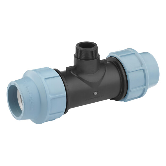 Головне фото - Трійник ПЕ SantehPlast 63х1 1/2"х63 РЗ