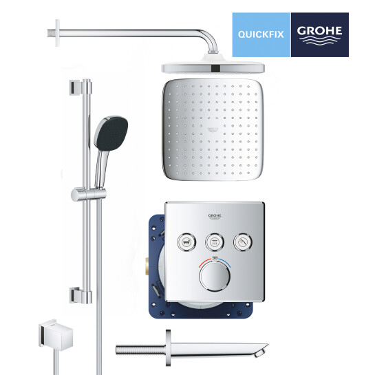 Додаткове фото - Душова система прихованого монтажу Grohe QuickFix SmartControl UA202801C3