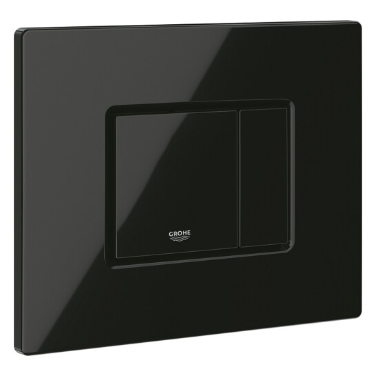 Додаткове фото - Комплект 4 в 1: Інсталяція Grohe Solido 2 в 1 38971000 + Панель змиву для унітаза Grohe Even Black 38966KV0 + Унітаз безобідковий Kroner Harz WHI483632 TORNADO з сидінням Slim Duroplast / Soft-close / Quick relase KH483632WHIT (38971966KV0KH48T)