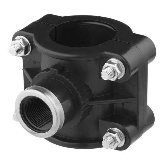 Додаткове фото - Сідлова врізка ПЕ SantehPlast 50х3/4"