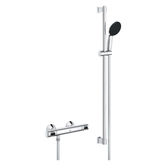 Змішувачі для душу Змішувач термостатичний для душу Grohe QuickFix Precision Flow 34805001 